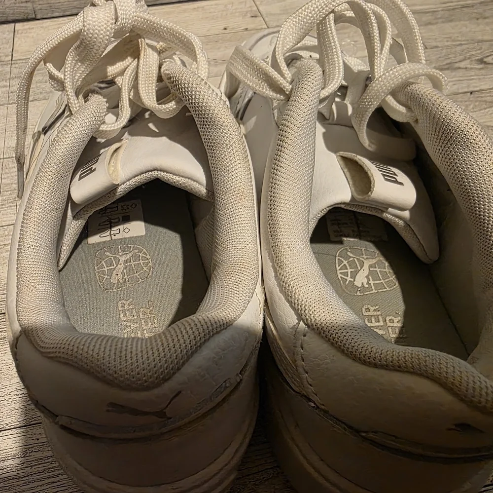 Puma Women’s Cream Platform Sneakers